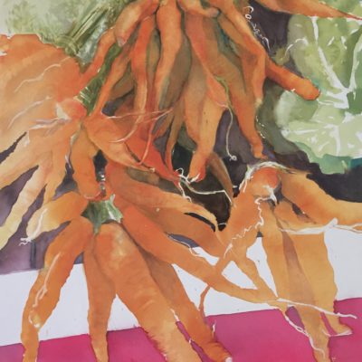 lani chaves Carrots at the farmer's market 2019
